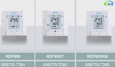 Комнатные термостаты Siemens RDF600